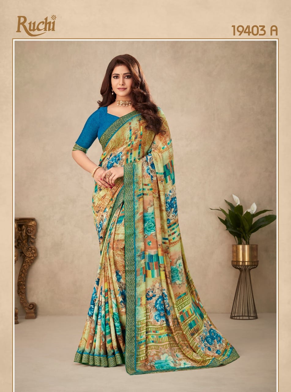 Samaira 2 By Ruchi Printed Daily Wear Saress Catalog

